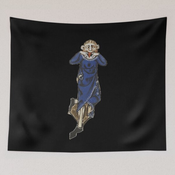 Item preview, The Smiling Men Bizarre Medieval Art designed and sold by tcygmafem48.