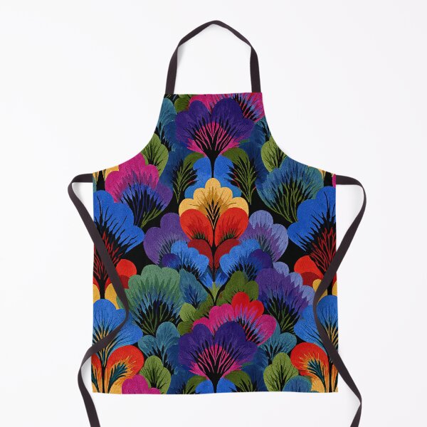 Item preview, Luxury Dark Floral Pattern | Bold Scandinavian Botanical | Vibrant Modern Retro Flower Design designed and sold by CraftedHome.