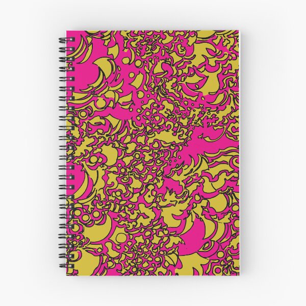 Item preview, Fractal chaos in pink and yellow designed and sold by TheMarketplaceworld.