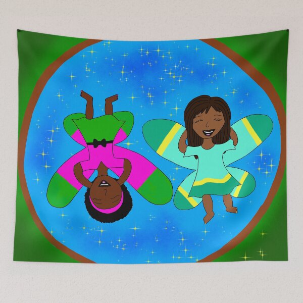 Item preview, Laughing Fairies designed and sold by Aunty Riah Studios.