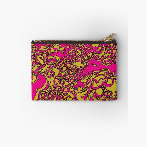 Item preview, Fractal chaos in pink and yellow designed and sold by TheMarketplaceworld.