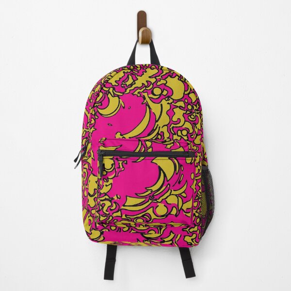 Item preview, Fractal chaos in pink and yellow designed and sold by TheMarketplaceworld.