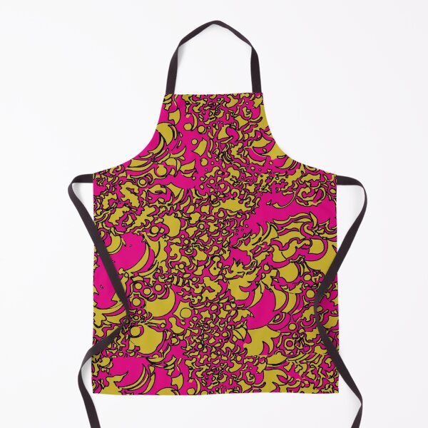 Item preview, Fractal chaos in pink and yellow designed and sold by TheMarketplaceworld.