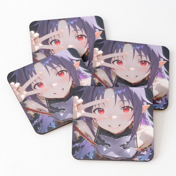 Item preview, Yuuki Sword Art Online Playful Closeup Peace Sign designed and sold by TanglenRabbit.