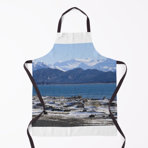 Item preview, Driftwood on the snowy beach designed and sold by zumi.