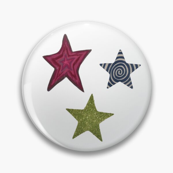 Item preview, Trio three stars stickers designed and sold by rileyweberstickers.