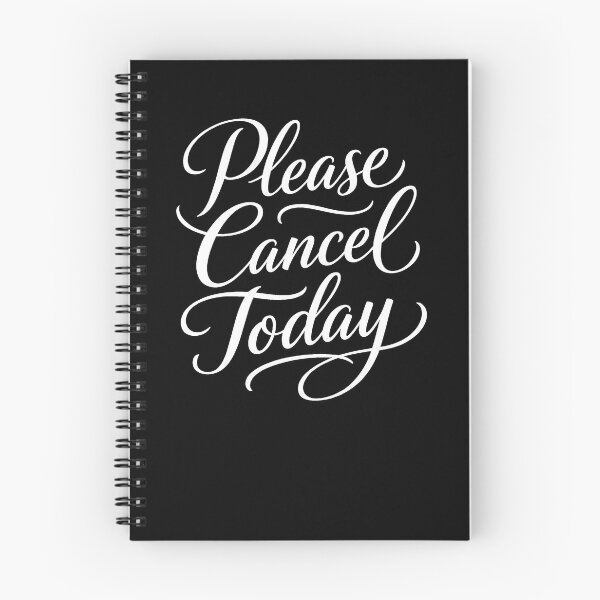 Item preview, Sarcasm Please Cancel Today Funny Women's Gear designed and sold by DynamicDesign.
