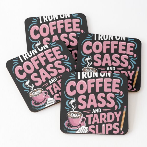 Item preview, Coffee Sass And Tardy Slips Lifes Brew designed and sold by StuffNestie.