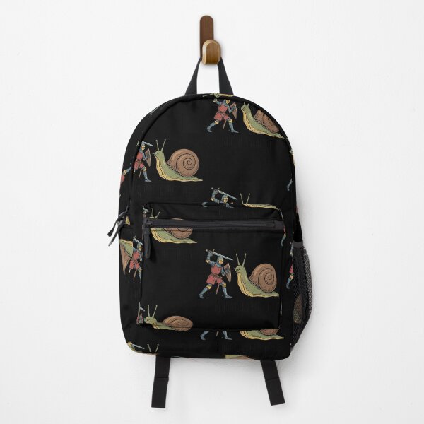 Item preview, Slow Battle Medieval Knight Vs Snail Art designed and sold by tcygmafem48.