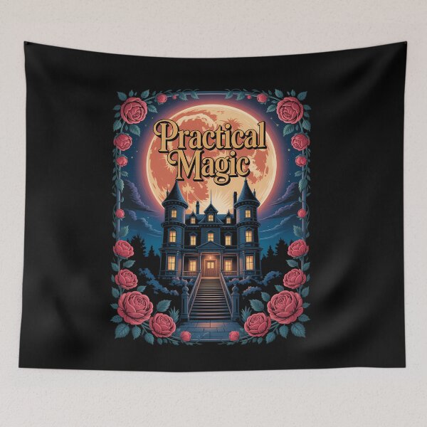 Item preview, Practical Magic Witchy Halloween Love Witch Magic designed and sold by PunkNation-Arts.