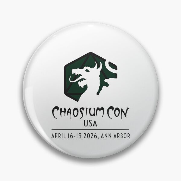 Item preview, chaosium con usa 2026 official - green logo designed and sold by CodyObrian.