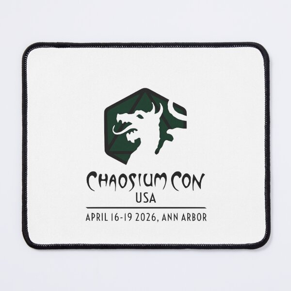 Item preview, chaosium con usa 2026 official - green logo designed and sold by CodyObrian.