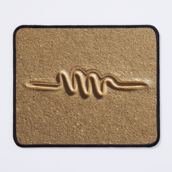 Item preview, Resistor Circuit Symbol Etched in Smooth Beach Sand designed and sold by chase-thewave.