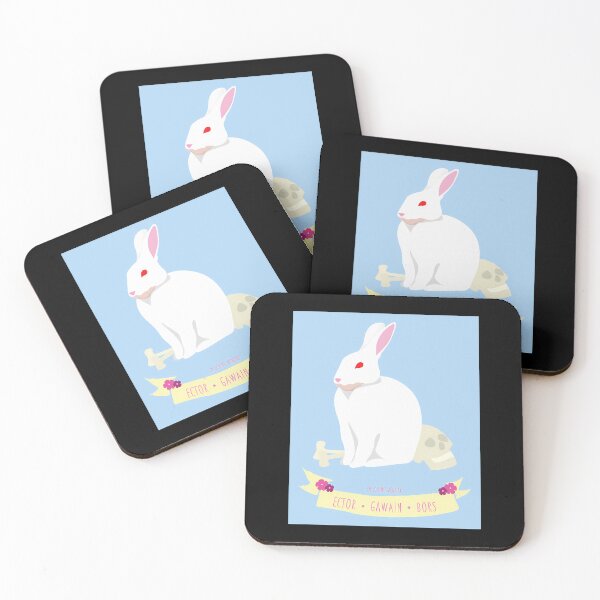 Item preview, Macabre White Bunny With Bone Graphic designed and sold by tcygmafem48.