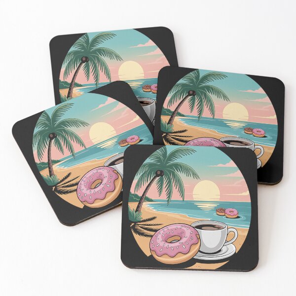 Item preview, Coffee, Doughnut, Sunrise designed and sold by StuffNestie.