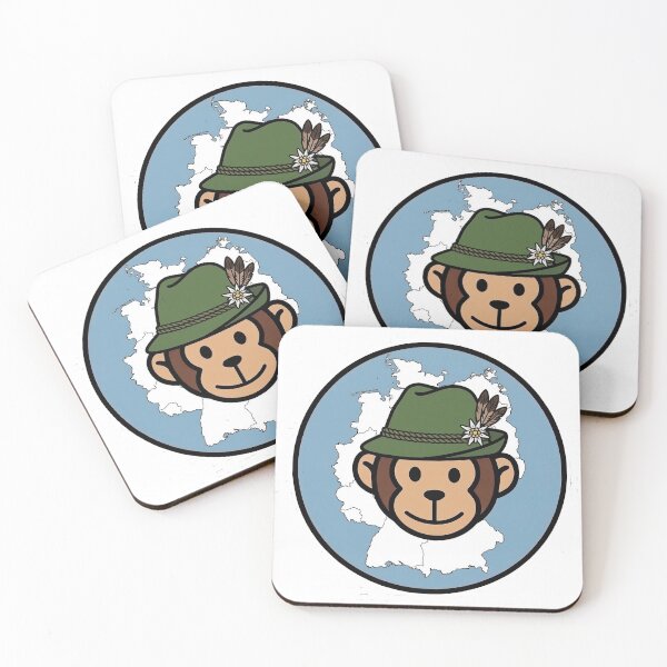 Item preview, Germany – Alpine Hat – Travel Monkey – Circle Badge Design designed and sold by MyMonkeyMerch.
