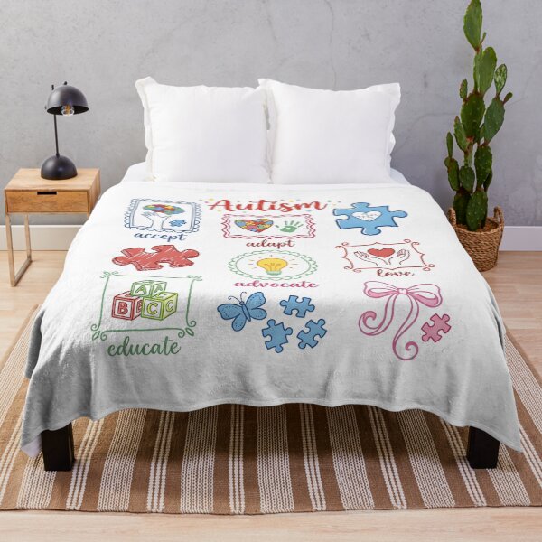 Item preview, Autism Accept Understand Love designed and sold by Bakosbarnabas.