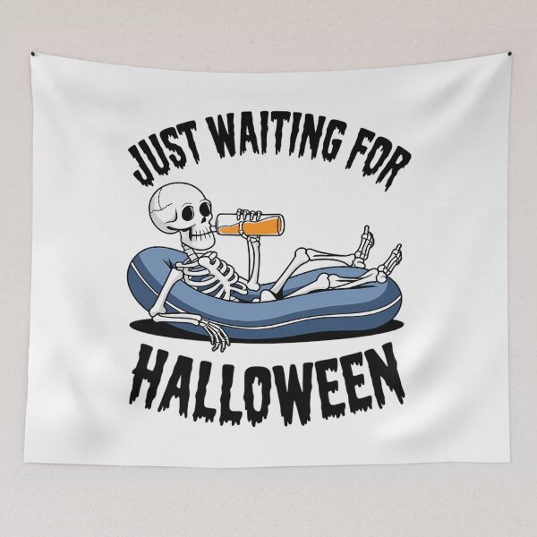 Item preview, Just Waiting for Halloween Summer vibes Spooky Vibes designed and sold by PunkNation-Arts.