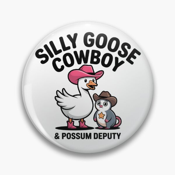 Item preview, Relatable Cowboy Team Silly Goose & Possum - Funny Gift For Them designed and sold by Mr-wow.