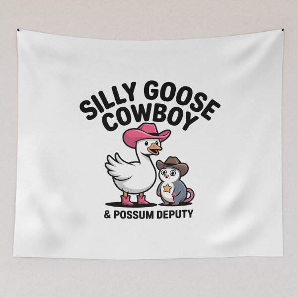 Item preview, Relatable Cowboy Team Silly Goose & Possum - Funny Gift For Them designed and sold by Mr-wow.