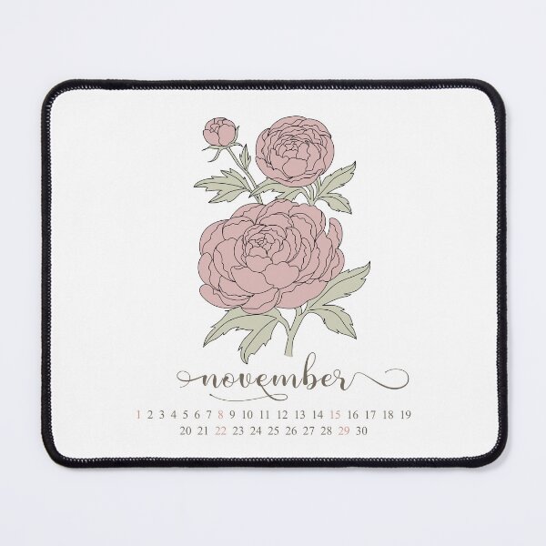 Item preview, November Birth Month Flower: Peony Botanical Art designed and sold by storieslanguage.