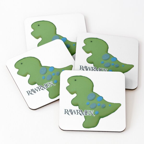 Item preview, Rawrmen Dinosaur Cookie – Funny Dino Pun Cute Food Meme designed and sold by aadventures.