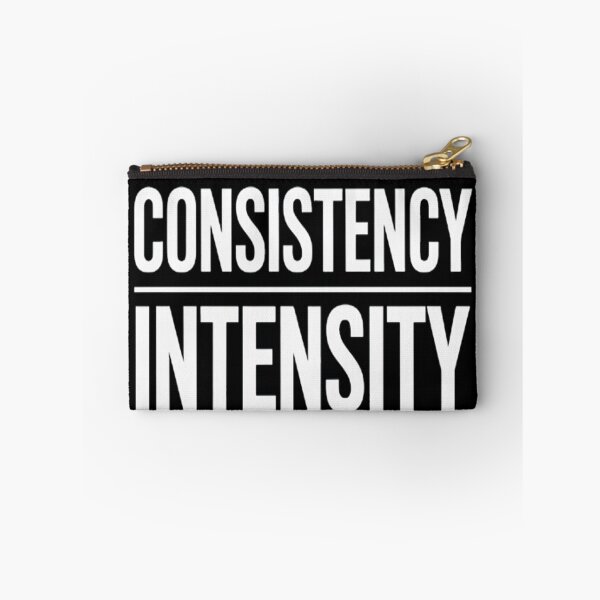 Item preview, Consistency Over Intensity - Motivational designed and sold by StuffNestie.