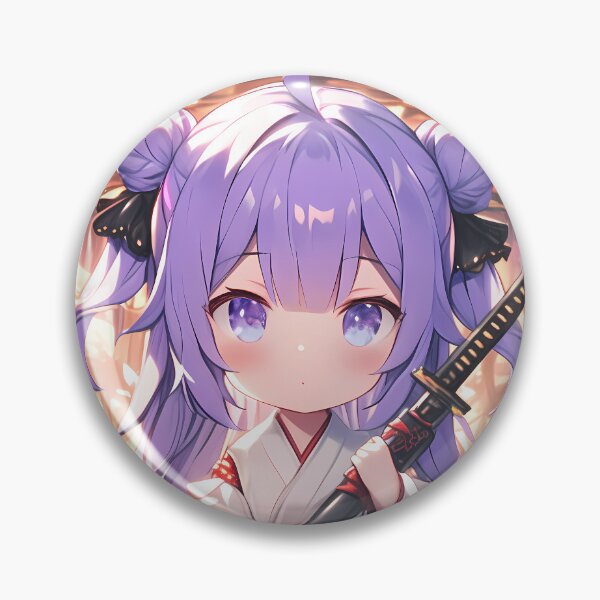 Item preview, Unicorn Azur Lane Chibi Shrine Lanterns Purple Hair Spring designed and sold by TanglenRabbit.
