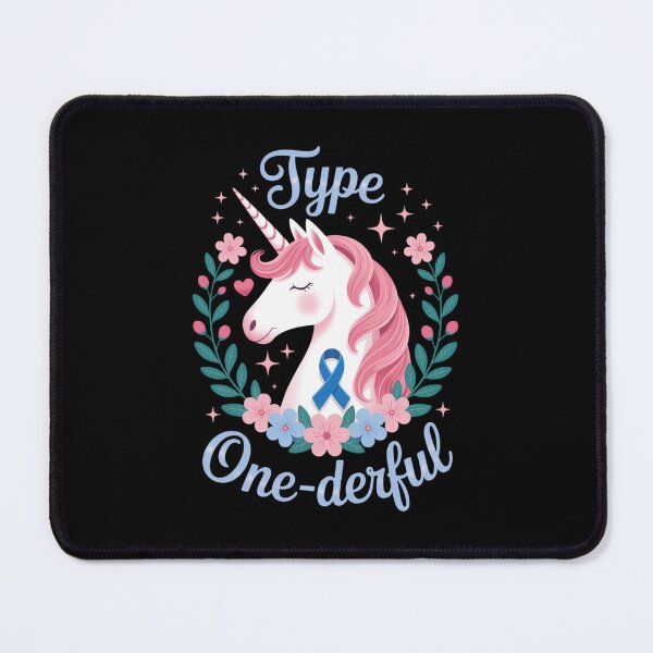 Item preview, One-Derful Unicorn Diabetic Type 1 Diabetes T1D Kids designed and sold by PunkNation-Arts.