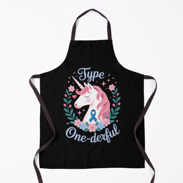 Item preview, One-Derful Unicorn Diabetic Type 1 Diabetes T1D Kids designed and sold by PunkNation-Arts.