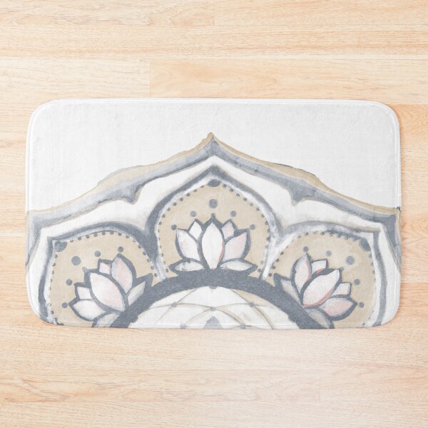 Item preview, Buddha Padma Watercolor - Ruby Dusk - Dusk Fawn Ruby Halo designed and sold by Irene Estelle.