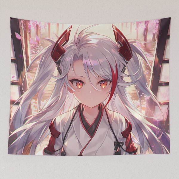 Item preview, Prinz Eugen Azur Lane Chibi Elegant Shrine Cherry Blossoms designed and sold by TanglenRabbit.