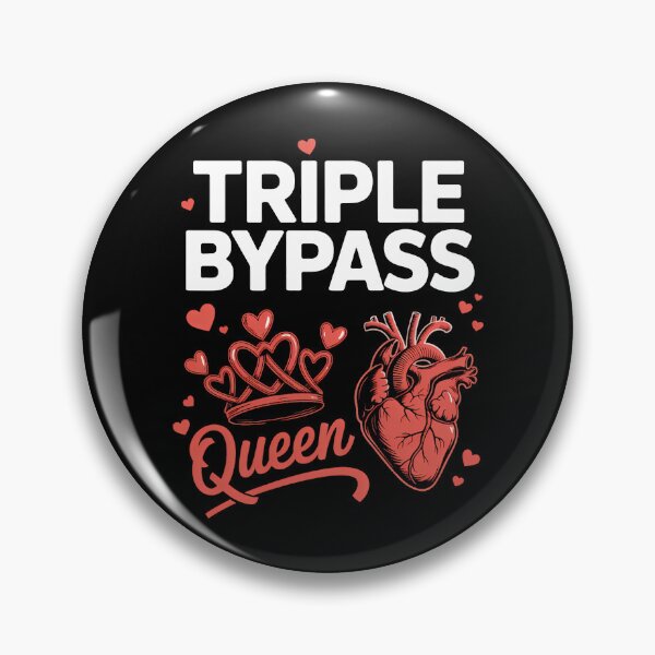 Item preview, Open Heart Surgery Bypass Awareness Heart Triple Bypass designed and sold by PunkNation-Arts.