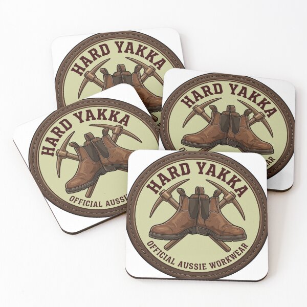 Item preview, Hard Yakka - Australian Slang designed and sold by HogarthArts.