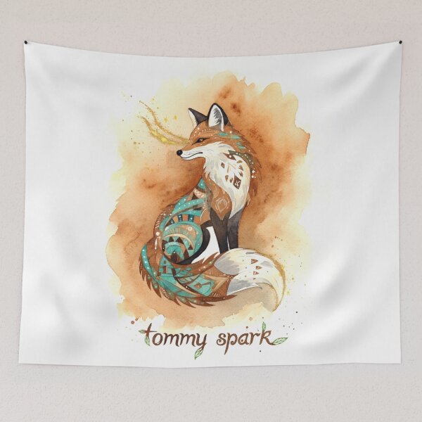 Item preview, Mystic Fox Energy Trails designed and sold by TommySpark.