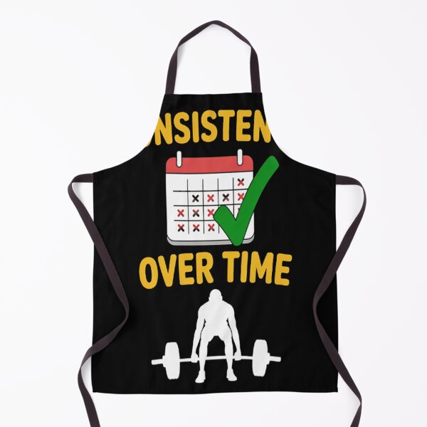 Item preview, Consistency Over Time Motivate Weight Lifting Workout designed and sold by StuffNestie.