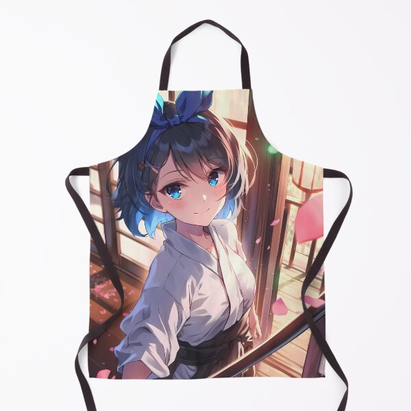 Item preview, Ruka Sarashina Rent A Girlfriend Chibi Blue Bow Soft Light designed and sold by TanglenRabbit.