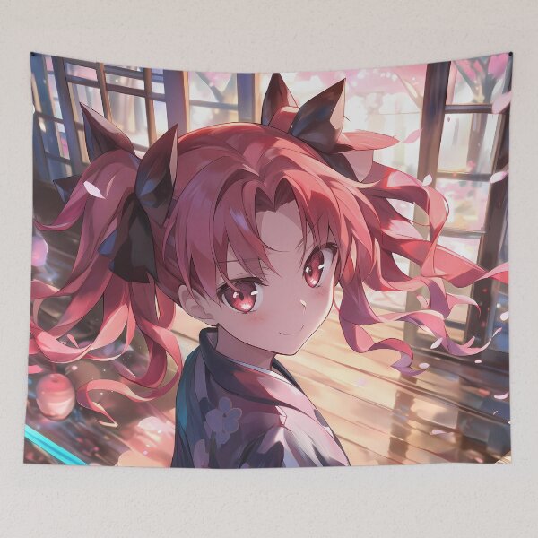 Item preview, Shirai Kuroko A Certain Scientific Railgun Chibi Lanterns Kimono designed and sold by TanglenRabbit.