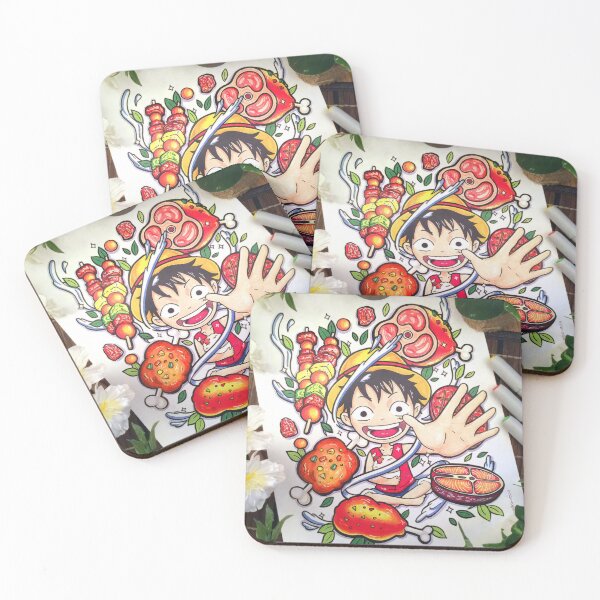 Item preview, Straw Hat Snack Rush designed and sold by nehme-art-house.