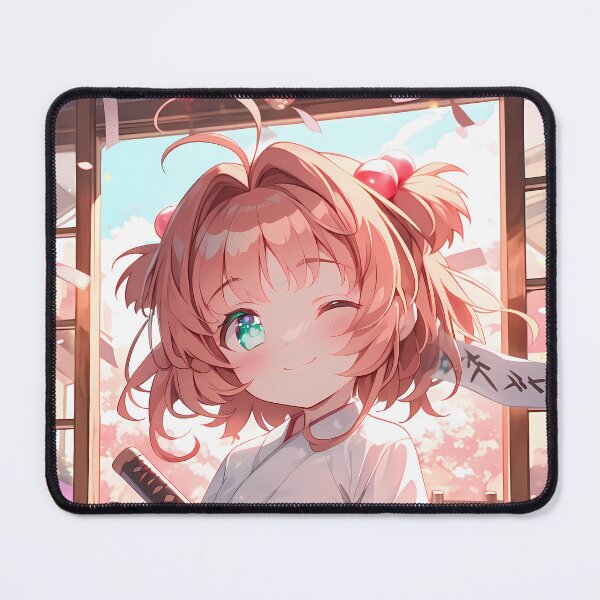 Item preview, Sakura Kinomoto Cardcaptor Sakura Chibi Waifu Kimono Sakura Festival designed and sold by TanglenRabbit.