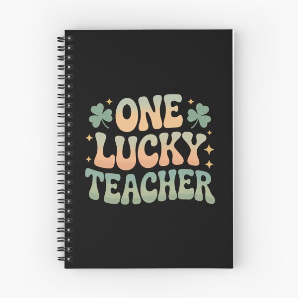 Item preview, One Lucky Teacher Groovy Teacher St Patrick's Day designed and sold by PunkNation-Arts.