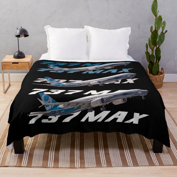 Item preview, 737 MAX Airplane Aviation Design designed and sold by Emberglowo.