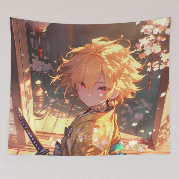 Item preview, Gilgamesh Fate Grand Order Golden Kimono Sakura Sunlight designed and sold by TanglenRabbit.