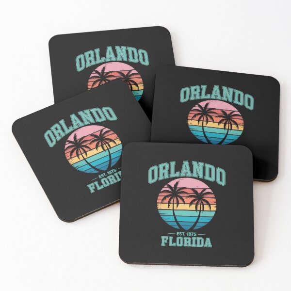 Item preview, Orlando Florida Beach Palm Trees Summer in Orlando designed and sold by PunkNation-Arts.