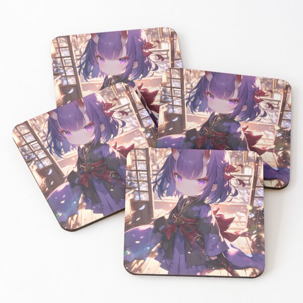 Item preview, Shuten Douji Fate Grand Order Oni Horns Night Sakura Glow designed and sold by TanglenRabbit.