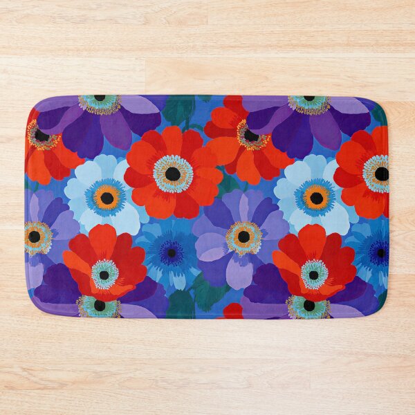 Item preview, Scandinavian Floral Stripe Pattern | Bold Marimekko Retro Flower Design | Mid Century Modern Botanical designed and sold by CraftedHome.