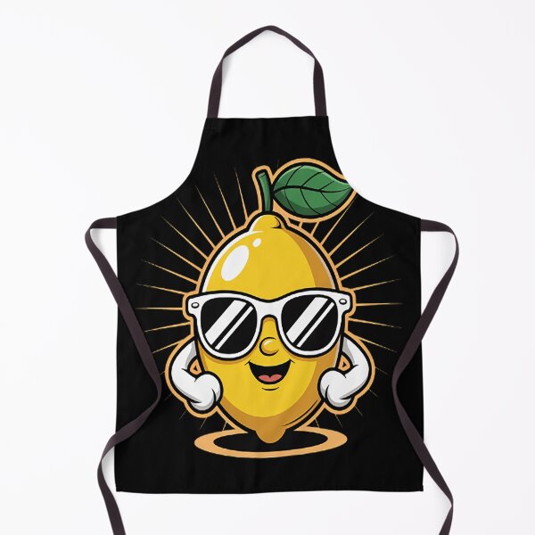 Item preview, Cool Lemon Fruit Sunglasses Summer Citrus Vibes _1_1 designed and sold by StuffNestie.