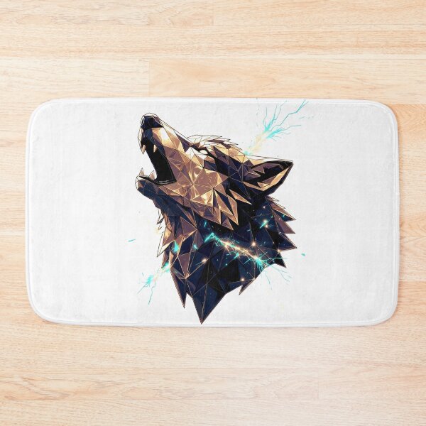 Item preview, Geometric Wolf Energy Surge designed and sold by TommySpark.