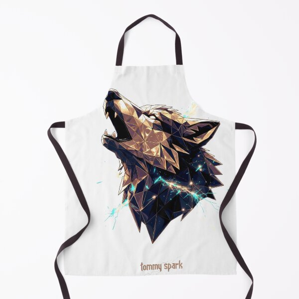 Item preview, Geometric Wolf Energy Surge designed and sold by TommySpark.