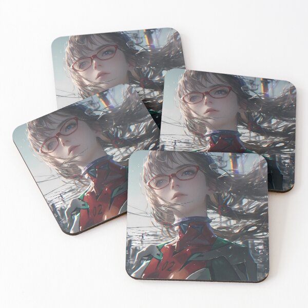Item preview, Makinami Mari Illustrious Neon Genesis Evangelion City Rain Pilot Vibes designed and sold by TanglenRabbit.